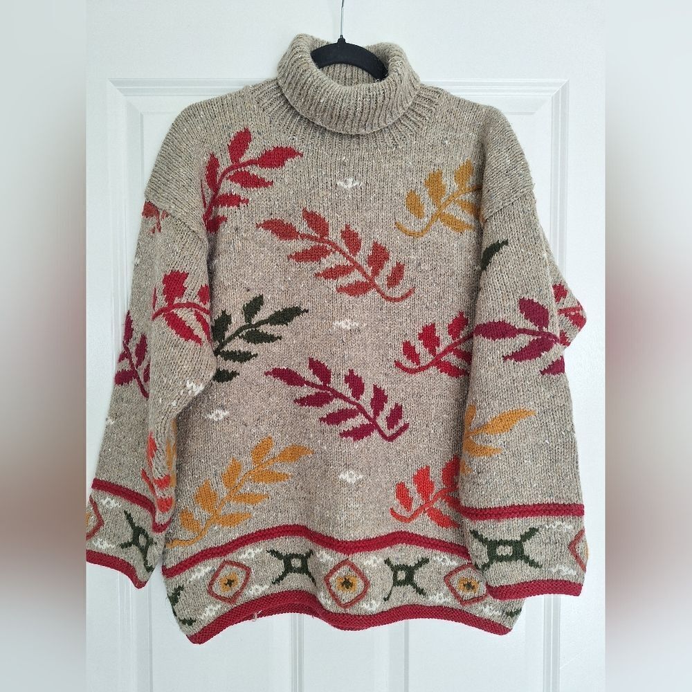 Hand‎ Knit for the limited oversized womens sweater size p/s